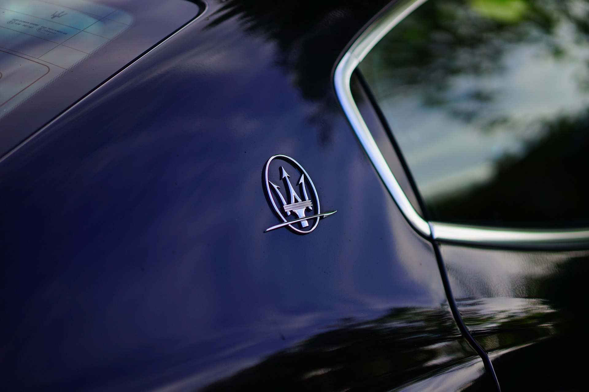 Maserati brand logo