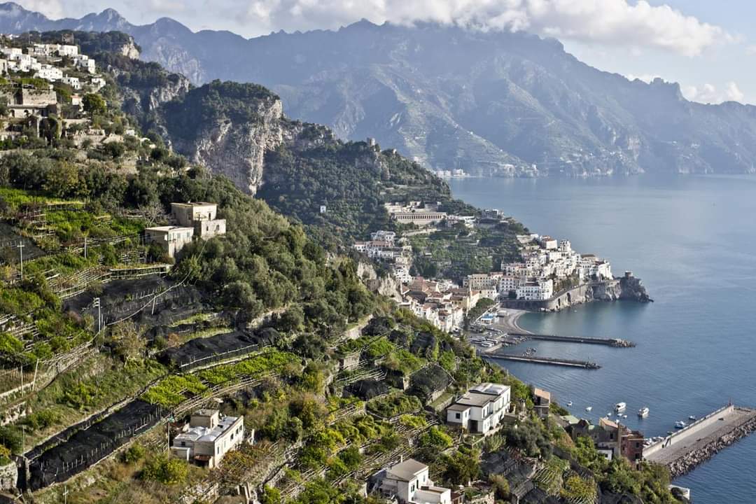Amalfi panorama agricolo