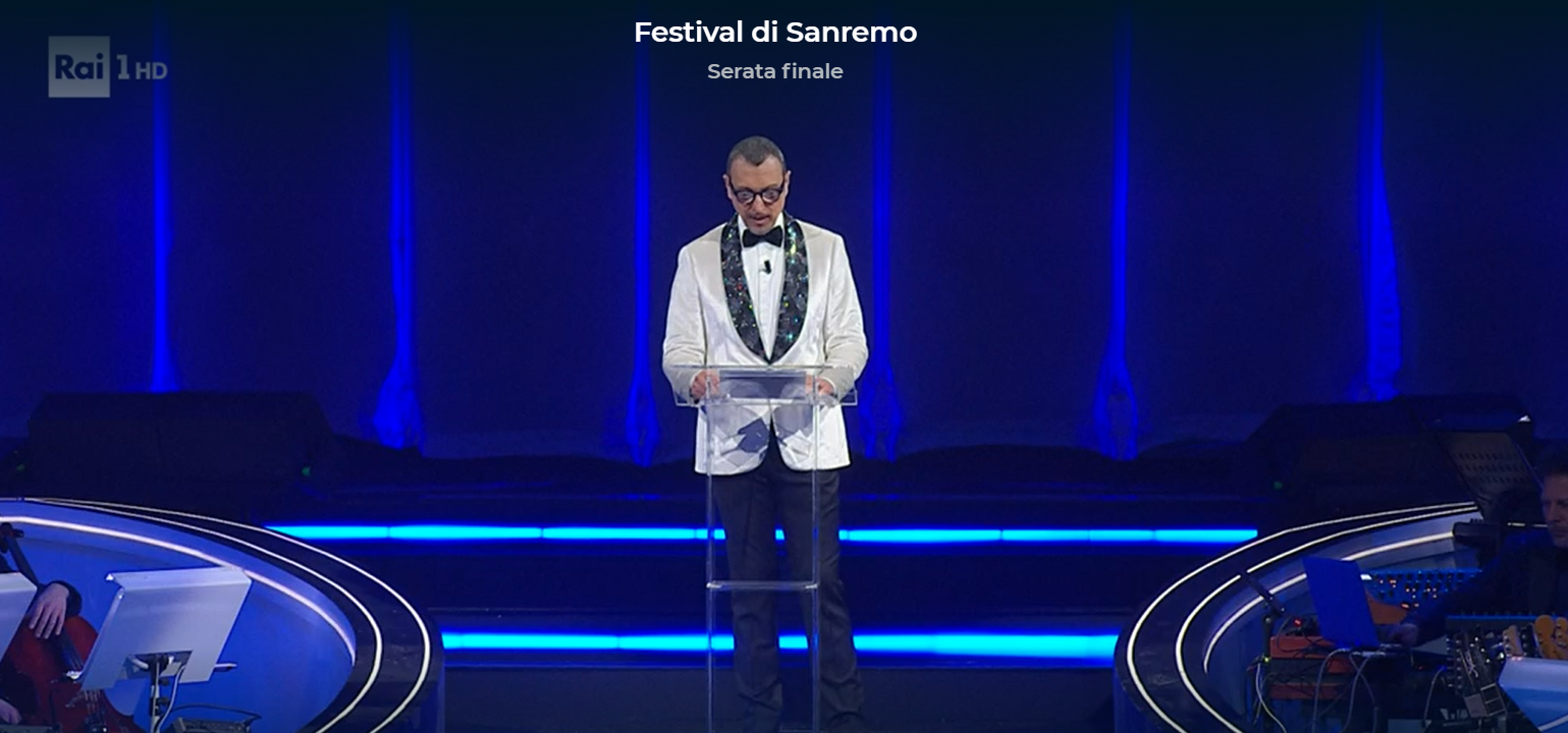 sanremo finale | F-Mag Ivan Fedele e... la finale di Sanremo: "È finito Sanremo. Viva Sanremo!"